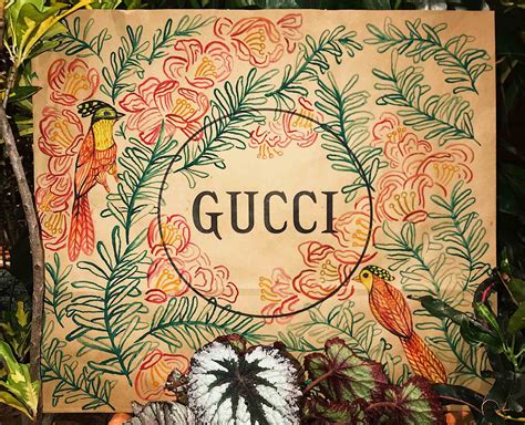 Gucci christmas wrapping paper